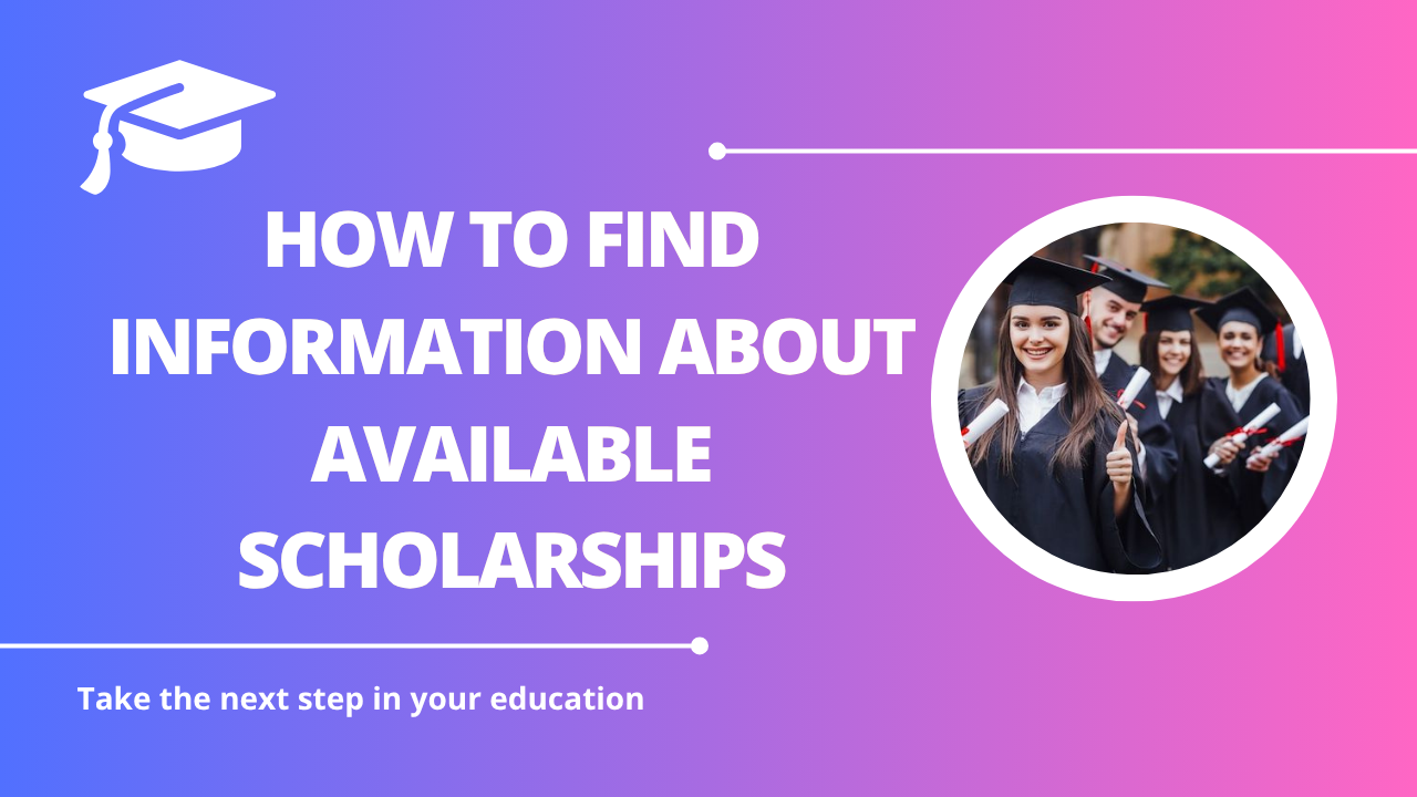 √How to Find Information About Available Scholarships