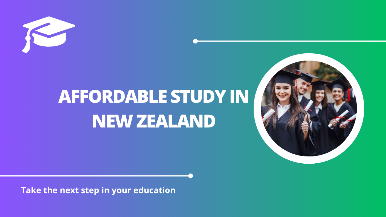 √Affordable Study in New Zealand