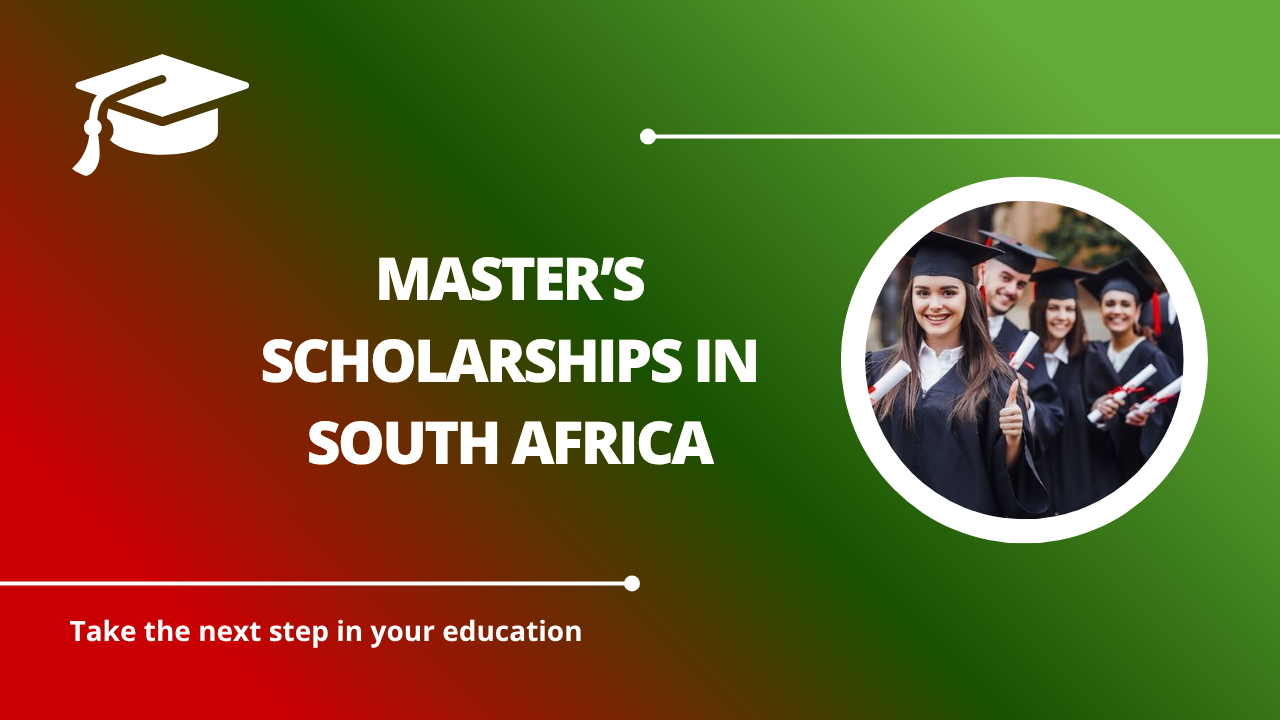 √Master’s Scholarships in South Africa