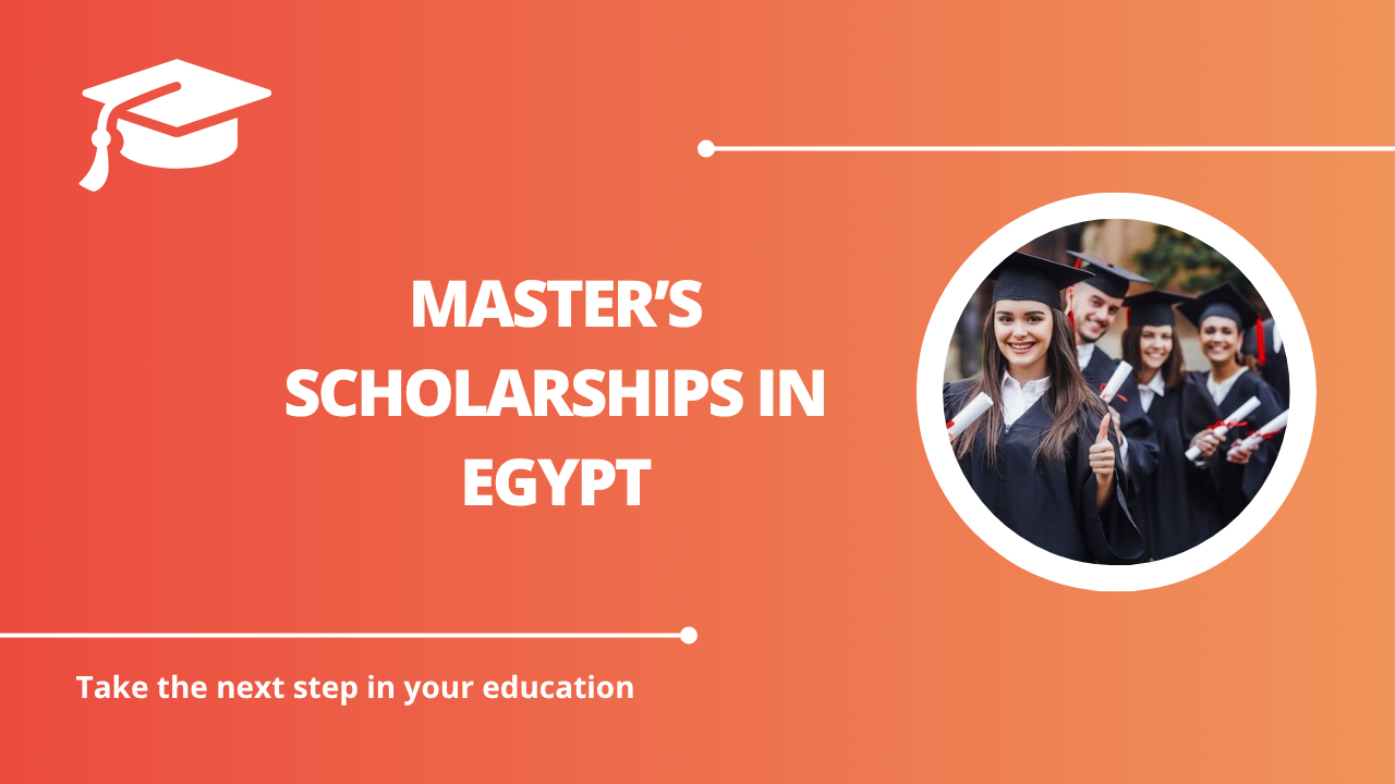 √Master’s Scholarships in Egypt