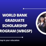 √World Bank Graduate Scholarship Program (WBGSP)