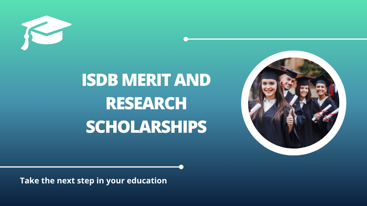 √IsDB Merit and Research Scholarships
