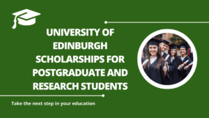 University of Edinburgh Scholarships
